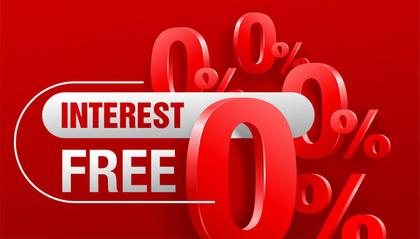 Interest free zero commission banner 