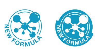Moleküler hücresi olan yeni Formula etiketi