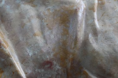 Arkaplan için beyaz ve bej mermer bir yüzey