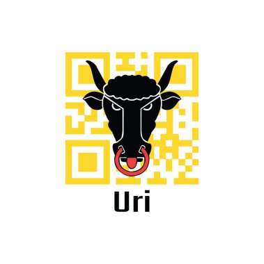 QR kodu Uri bayrağının rengini belirledi, İsviçre kantonu Uri yazısıyla.
