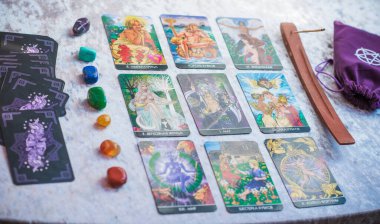 Kahin kehanetleri ve diğer eski Avrupa büyüleri. Avrupa, Romanya. Transilvanya 16 Şubat: Illustrative Editorial