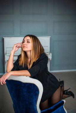 Zarif ve güzel Latin kadın, modern kadınlık kavramı.