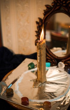 Sihir ve falcılık kavramı, diğer cevaplar, gelecek malzemeleri tahmin etmek için illüstrasyon