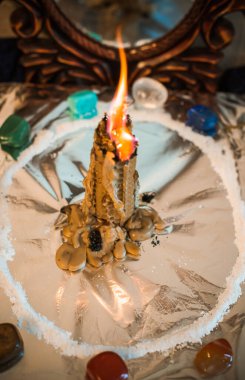 Sihir ve falcılık kavramı, diğer cevaplar, gelecek malzemeleri tahmin etmek için illüstrasyon