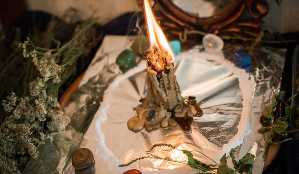 Sihir ve falcılık kavramı, diğer cevaplar, gelecek malzemeleri tahmin etmek için illüstrasyon