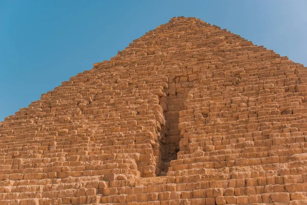 Turismo Egito Vista Sobre Pirâmides Editorial Ilustrativo Abril — Fotografia de Stock