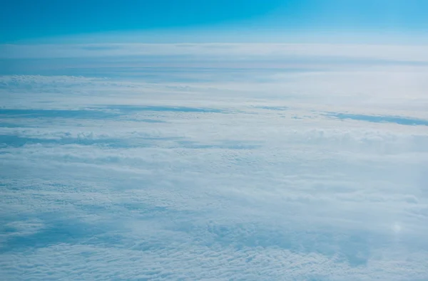 Вид Небо Облака Концепция Отпуска Путешествия — стоковое фото