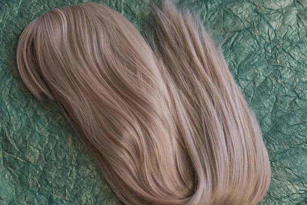 Varkens Natuurlijk Synthetisch Haar Het Schoonheidsconcept Voor Vrouwen Close Foto — Stockfoto