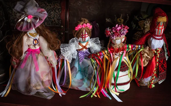 Sihir Buatan Tangan Boneka Keinginan Menarik Uang Cinta Sihir Kerajinan — Stok Foto