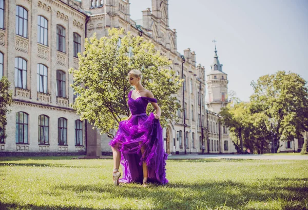 Jovem Bailarina Look Vintage Ballet Dancer Girl Imagem Uma Mulher — Fotografia de Stock