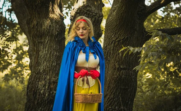 Tahtadaki Büyülü Cadılar Bayramı Sahnesi Parti Kostümü Konsepti Çok Güzel — Stok fotoğraf