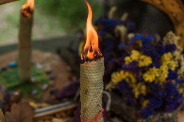 Mumlu büyülü bir ayin. Paganizm ve Vika kavramı, Slav büyüsü