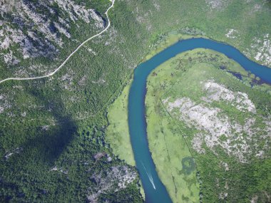 Crnojevica Nehri Kanyonu, Karadağ.