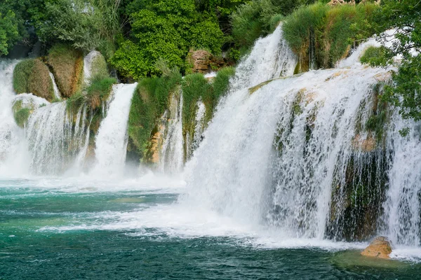 Waterfalls at Krka National Park — Stock Photo, Image