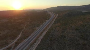 Otoyol Split-Zagreb havadan görünümü