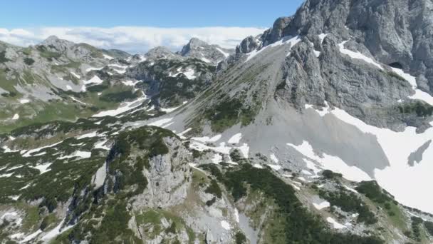 Schilderachtige bergen van Montenegro, Trnovacki Durmitor — Stockvideo