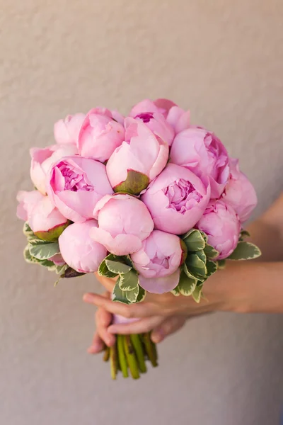 Bouquet of peonies — Stock Photo, Image