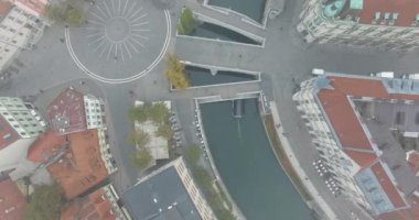 Ljubljana 'nın hava görüntüsü