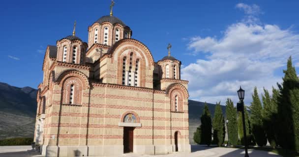 Monasterio ortodoxo en Trebinje — Vídeos de Stock