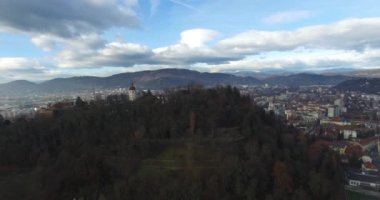 Bir Graz havadan görünümü