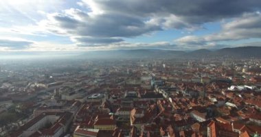 Bir Graz havadan görünümü