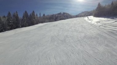 Kayak merkezinin hava görüntüsü