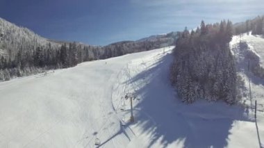 Kayak merkezinin hava görüntüsü