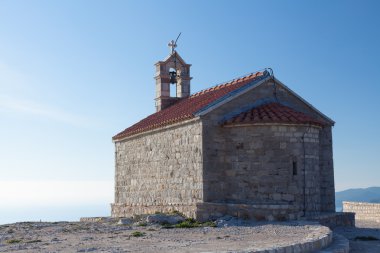 Aziz Sava Kilisesi Sveti Stefan Adası üzerinde