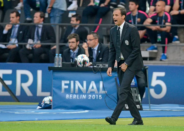 ベルリン ドイツ 2015年6月6日 2014年6月15日のUefaチャンピオンズリーグ決勝で トリノ ユベントスとFcバルセロナの間で撮影された — ストック写真