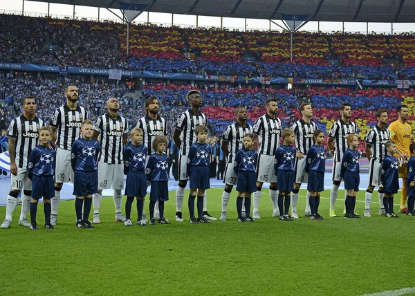 Berlin Tyskland Juni 2015 Avbildas 2014 Uefa Champions League Finalen — Stockfoto