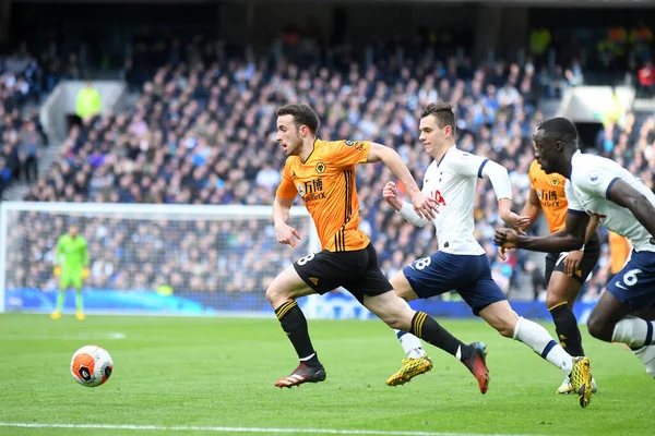 Londres Inglaterra March 2020 Diogo Jota Wolverhampton Giovani Celso Tottenham — Foto de Stock