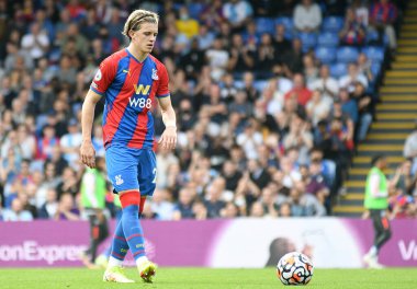 LONDON, ENGLAND - 11 Eylül 2021: Saray 'dan Conor John Gallagher, Crystal Palace FC ve Tottenham Hotspur FC arasında oynanan 2021 / 22 Premier Lig maçında çekildi. Telif Hakkı: Cosmin Iftode / Picstaff