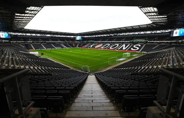 Milton Keynes England Setembro 2021 Vista Geral Local Visto Frente — Fotografia de Stock