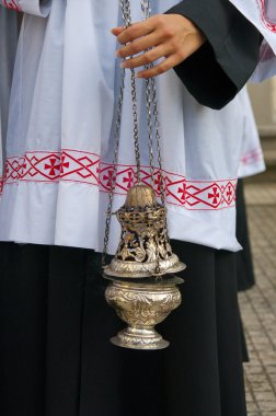 Symbols of religion : incense clipart