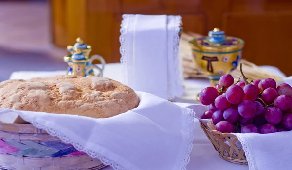 Symbols of religion : bread and wine