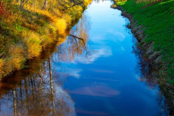 Park Alanı Çiçek Ağaçları Kültür Parkı Heykel Malikanesi — Stok fotoğraf