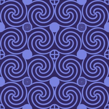 Kusursuz desenli Violet Girdabı