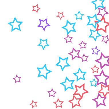 Beyaz zemin üzerinde yıldızlar olan vektör duvar kağıdı