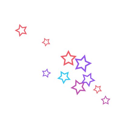 Beyaz zemin üzerinde yıldızlar olan vektör duvar kağıdı