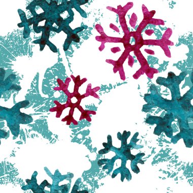 güzel vektör kar taneleri.