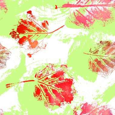 Yapraklarını diziniz ile Seamless Modeli.