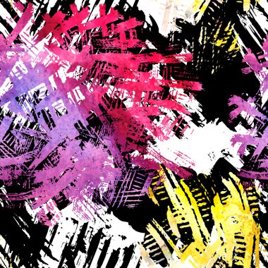 Suluboya diziniz ile Seamless Modeli.