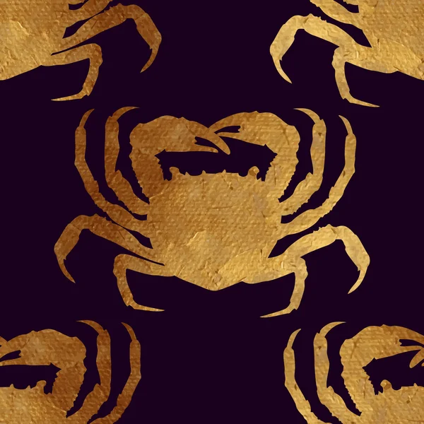 Altın yengeçler ile Seamless Modeli.