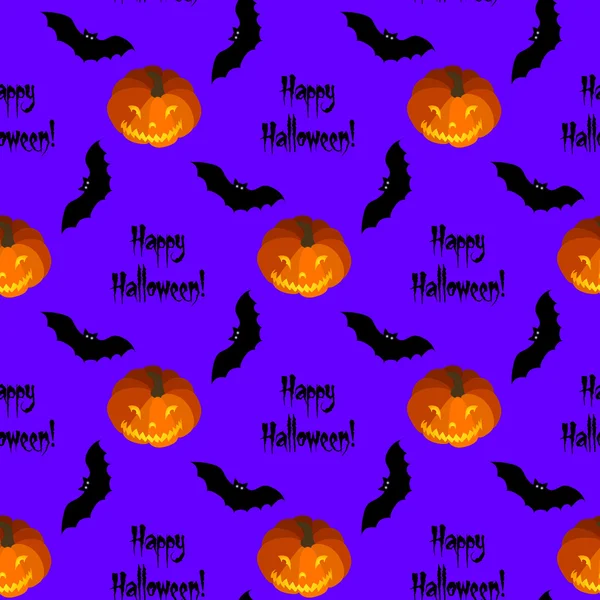 Fondo sin costuras de Halloween — Vector de stock