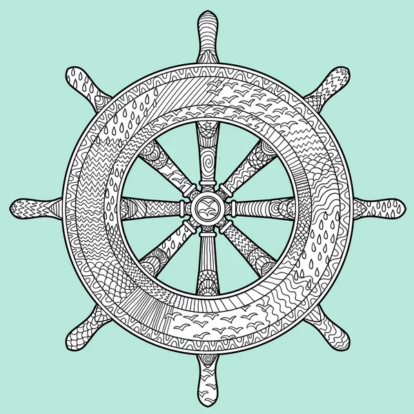 direksiyon zentangle tarzı.