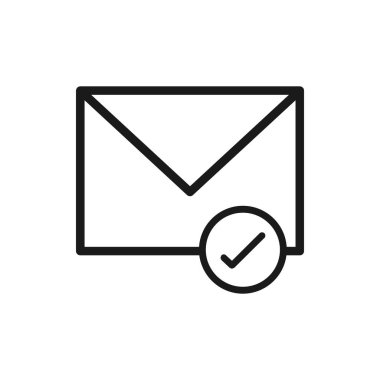 Zarf posta simgesi tasarımı