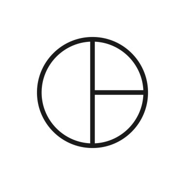 Pasta Grafik Simgesi Tasarımı