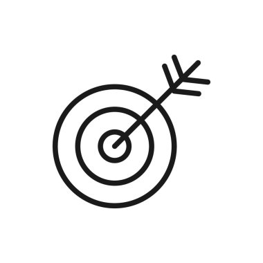 hedef simge vektör tasarımı