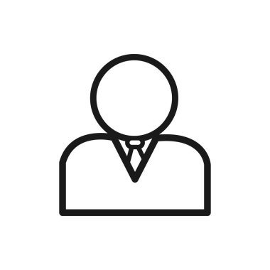 işadamı avatar simgesi tasarım