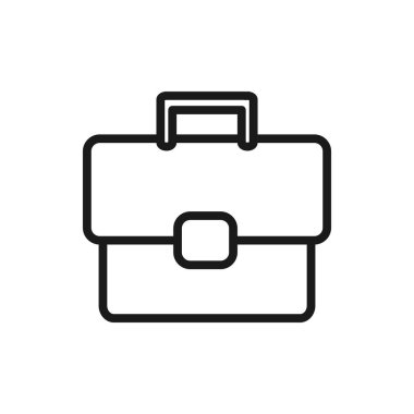 Basit evrak çantası simgesi tasarımı